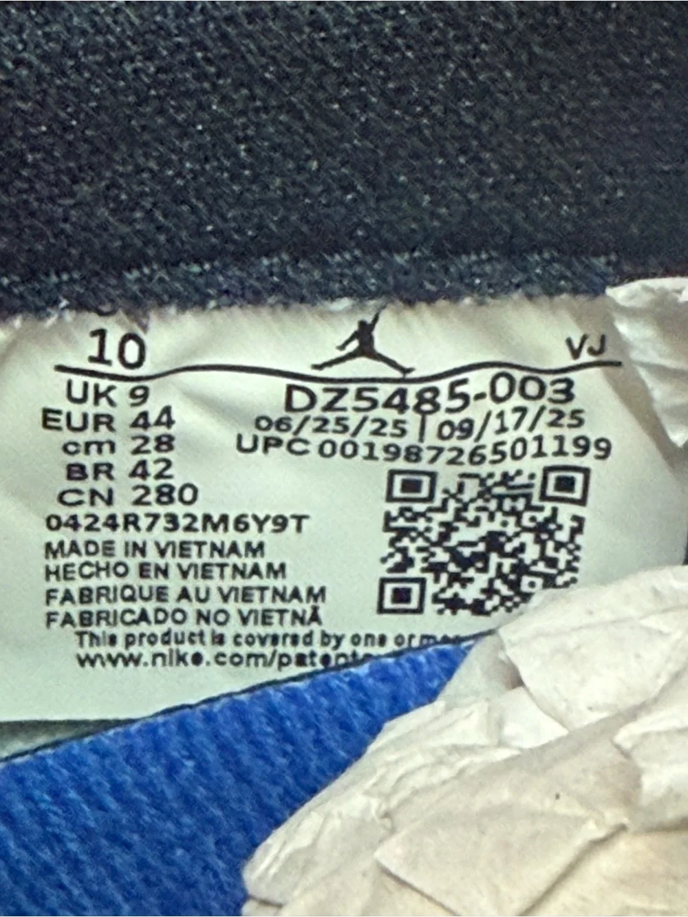 Air Jordan 1 Retro OG High All-Star  Size 10 DZ5485-003